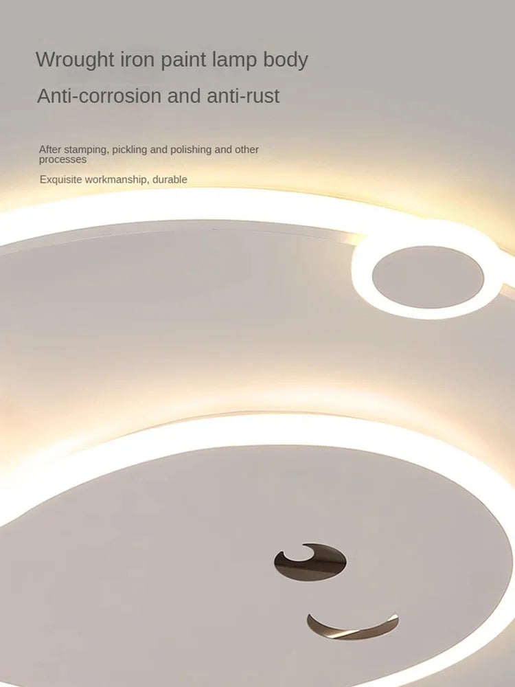 ChandeliersDecor.com-Kids Room Nursery Lighting-Dolphin Shape LED Ceiling Light For Kids Room