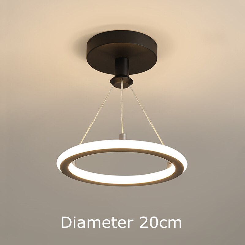 ChandeliersDecor.com-Chandeliers-Dual Ring LED Chandelier: Exquisite Lighting Fixture