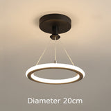 ChandeliersDecor.com-Chandeliers-Dual Ring LED Chandelier: Exquisite Lighting Fixture
