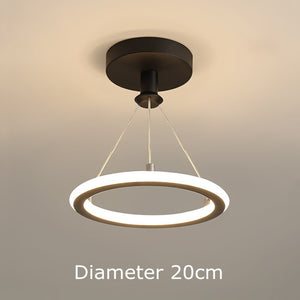 ChandeliersDecor.com-Chandeliers-Dual Ring LED Chandelier: Exquisite Lighting Fixture