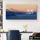 ChandeliersDecor.com-Wall Clocks-Early Morning Digital LED Wall Clock