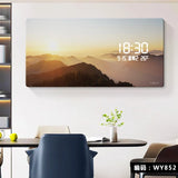 ChandeliersDecor.com-Wall Clocks-Early Morning Digital LED Wall Clock