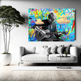 ChandeliersDecor.com-Wall Posters-Ed Sheeran Singer Canvas Wall Art