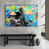 ChandeliersDecor.com-Wall Posters-Ed Sheeran Singer Canvas Wall Art