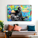 ChandeliersDecor.com-Wall Posters-Ed Sheeran Singer Canvas Wall Art