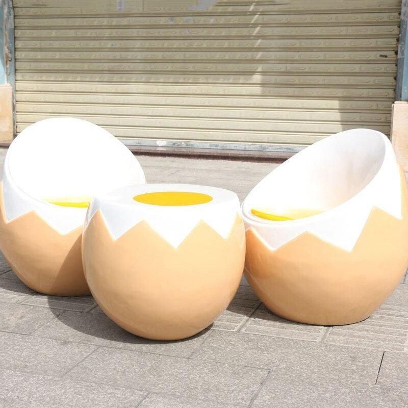 ChandeliersDecor.com-Furniture-Egg Style Single Sofa