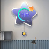 ChandeliersDecor.com-Wall Clocks-Electronic Star Wall Clock