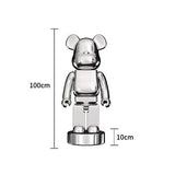 ChandeliersDecor.com-Bearbrick Statues-Electroplating Multicolour Bearbrick Statue Large