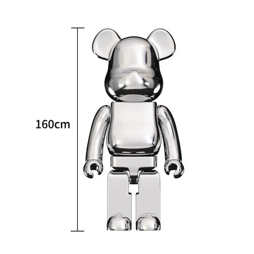 ChandeliersDecor.com-Bearbrick Statues-Electroplating Multicolour Bearbrick Statue Large
