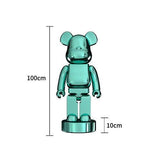 ChandeliersDecor.com-Bearbrick Statues-Electroplating Multicolour Bearbrick Statue Large