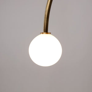 ChandeliersDecor.com-Wall Lights-Elegant Gold Arched LED Wall Sconce - Illuminate in Style