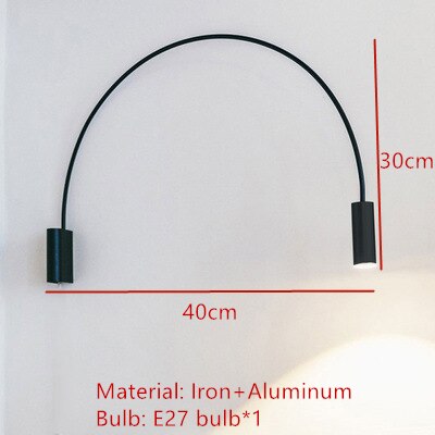 ChandeliersDecor.com-Wall Lights-Elegant Gold Arched LED Wall Sconce - Illuminate in Style