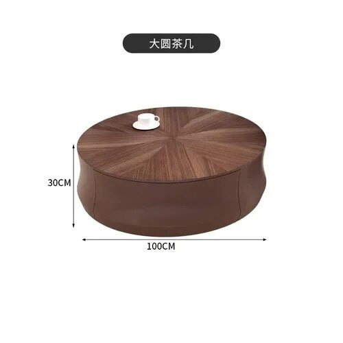 ChandeliersDecor.com-Coffee Tables-Elegant Sold Wood Corner Coffee Table with Storage