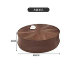 ChandeliersDecor.com-Coffee Tables-Elegant Sold Wood Corner Coffee Table with Storage