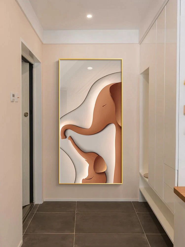 ChandeliersDecor.com-LED Wall Art-Elephant Wall Lamp - LED Art Decoration for Home Decor