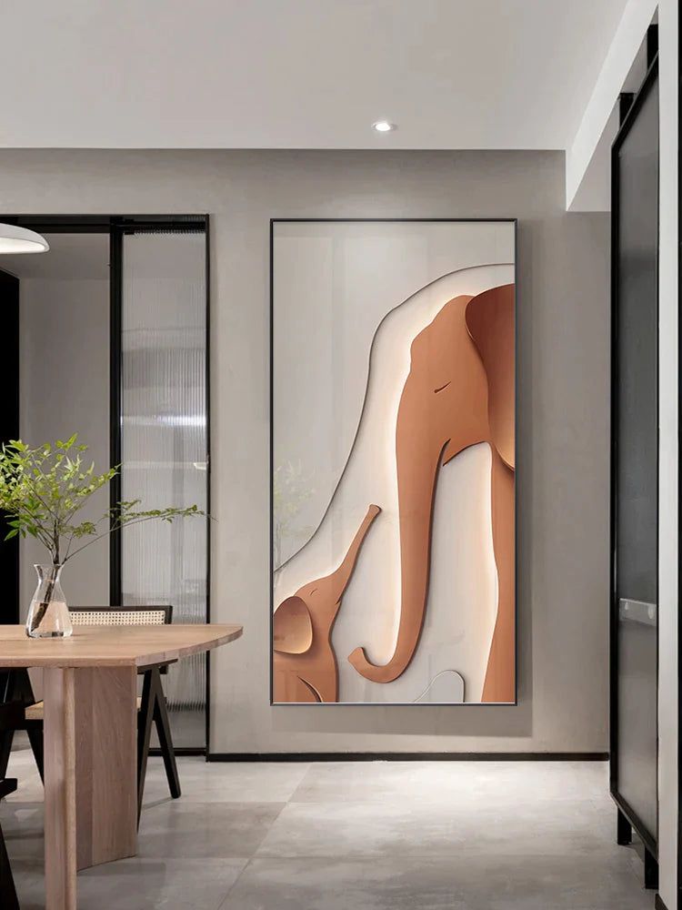 ChandeliersDecor.com-LED Wall Art-Elephant Wall Lamp - LED Art Decoration for Home Decor