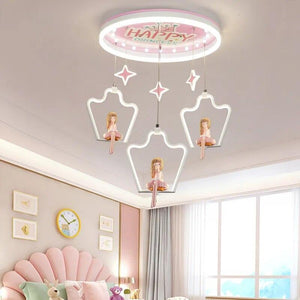 ChandeliersDecor.com-Kids Room Nursery Lighting-Elsa Girls Room Lighting - Kids Nursery Lighting