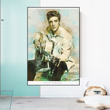 ChandeliersDecor.com-Musicians Wall Art-Elvis Poster - Find The Perfect Wall Art
