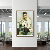 ChandeliersDecor.com-Musicians Wall Art-Elvis Poster - Find The Perfect Wall Art