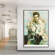 ChandeliersDecor.com-Musicians Wall Art-Elvis Poster - Find The Perfect Wall Art