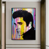 ChandeliersDecor.com-Musicians Wall Art-Elvis Presley Poster: Stunning Artwork of the King!