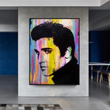 ChandeliersDecor.com-Musicians Wall Art-Elvis Presley Poster: Stunning Artwork of the King!