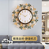ChandeliersDecor.com-Wall Clocks-Enamel Butterfly Wall Clock