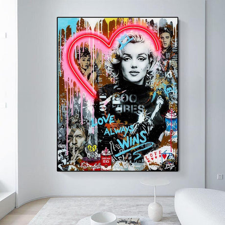 ChandeliersDecor.com-Wall Posters-England Queen Canvas Wall Art