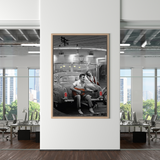 ChandeliersDecor.com-Wall Posters-Enjoying the Ride: Elvis and Marilyn Poster