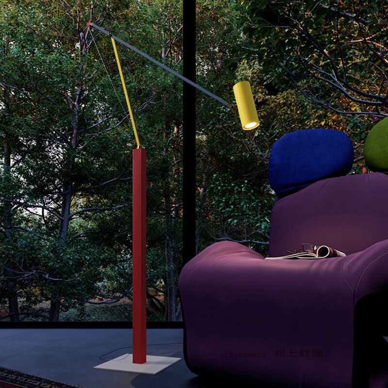 ChandeliersDecor.com-Floor Lamp-Ettorino BIG Catellani & Smith Floor Lamp - Long Arm Lamp