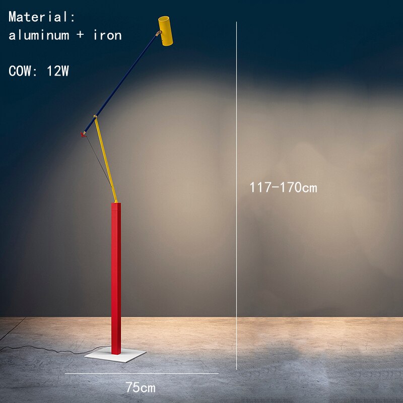 ChandeliersDecor.com-Floor Lamp-Ettorino BIG Catellani & Smith Floor Lamp - Long Arm Lamp