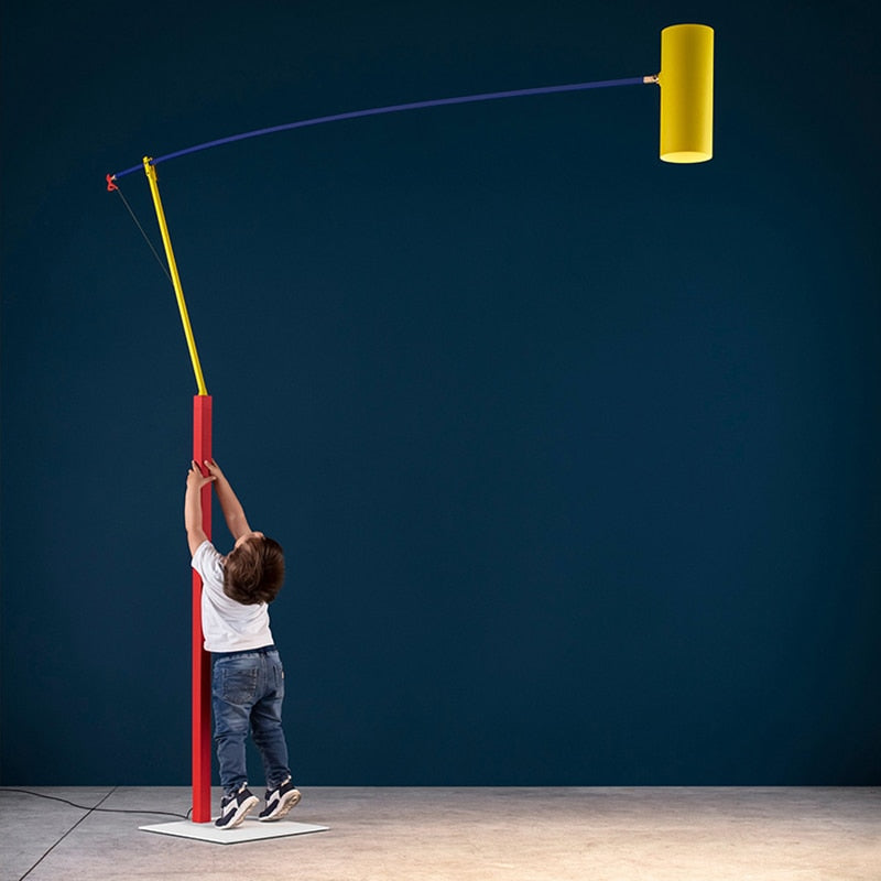 ChandeliersDecor.com-Floor Lamp-Ettorino BIG Catellani & Smith Floor Lamp - Long Arm Lamp