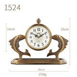 ChandeliersDecor.com-Wall Clocks-European Style Antique Table Clock
