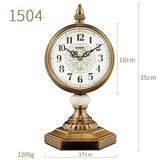 ChandeliersDecor.com-Wall Clocks-European Style Antique Table Clock