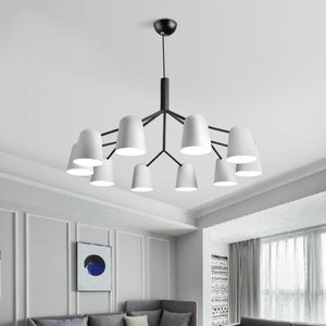 ChandeliersDecor.com-Ceiling Chandelier-Everly White Chandelier - Illuminate Your Space