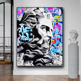 ChandeliersDecor.com-Wall Posters-Exquisite Zeus Canvas Art - Striking Masterpiece for Home Dcor