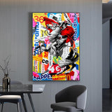ChandeliersDecor.com-Wall Posters-Famous Painting Napoleon Portrait Horse Oil Painting Canvas Prints Pop Wall Art Posters and Prints Picture for Living Room Home
