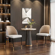 ChandeliersDecor.com-Dining Chairs-Faux Leather Designer Dining Chair