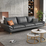 ChandeliersDecor.com-Sofa Set-Faux Leather Designer Plaza Sofa Set