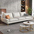 ChandeliersDecor.com-Sofa Set-Faux Leather Designer Plaza Sofa Set