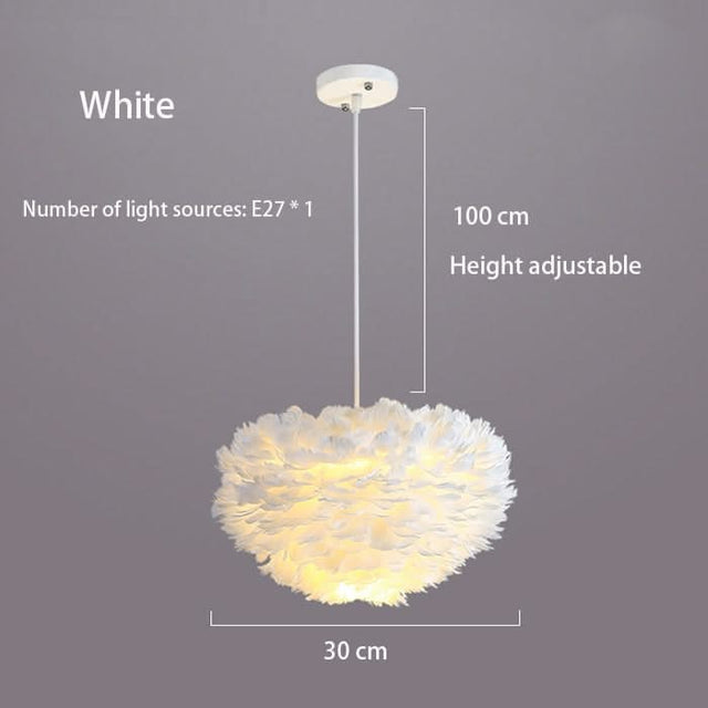 Feather Chandelier: Exquisite Lighting Fixture-ChandeliersDecor.com