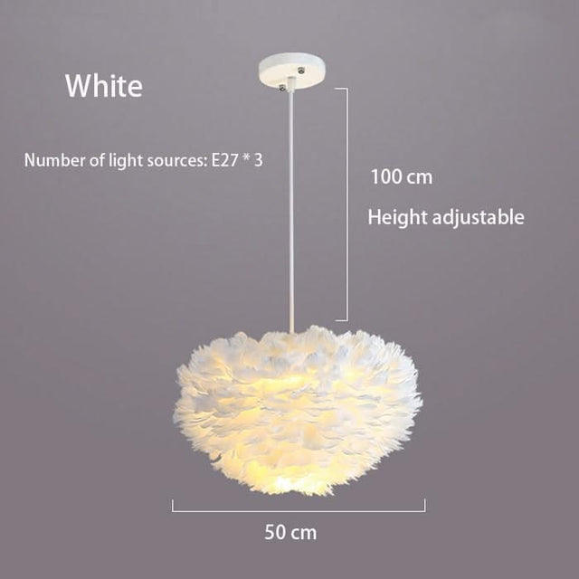 Feather Chandelier: Exquisite Lighting Fixture-ChandeliersDecor.com