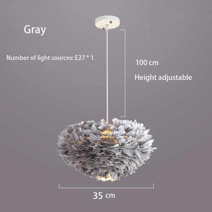 Feather Chandelier: Exquisite Lighting Fixture-ChandeliersDecor.com