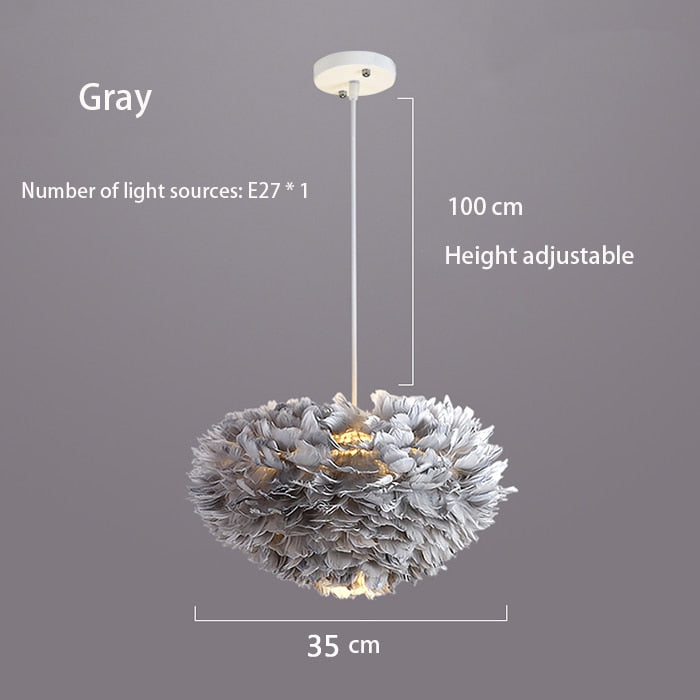 ChandeliersDecor.com-Chandeliers-Feather Chandelier: Exquisite Lighting Fixture