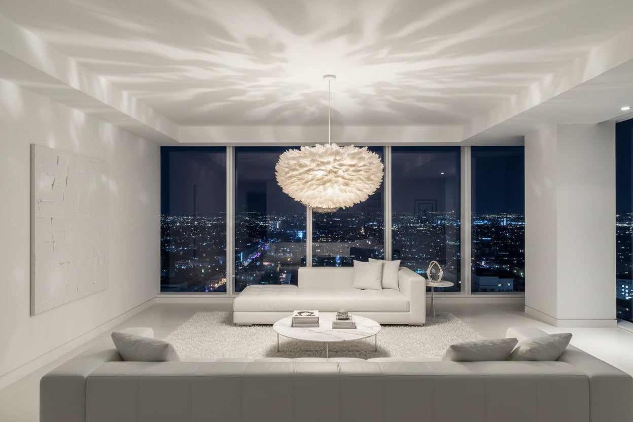 Feather Chandelier: Exquisite Lighting Fixture-ChandeliersDecor.com