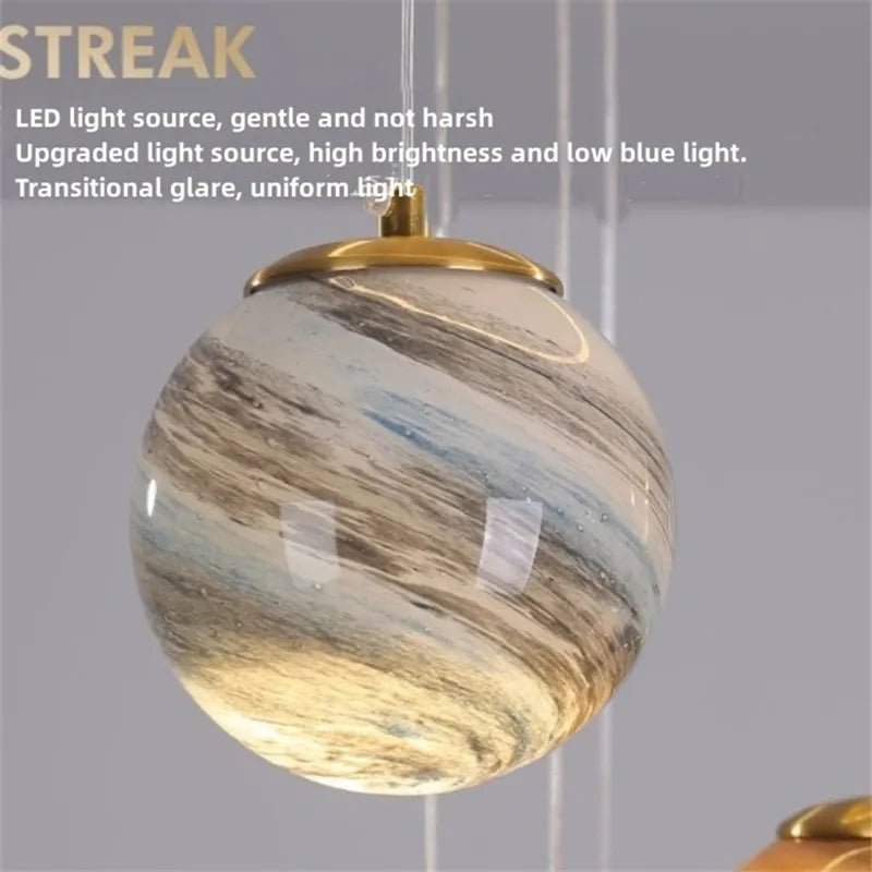 ChandeliersDecor.com-Kids Room Nursery Lighting-Feel like an Astronaut in Space Kids Ceiling Light