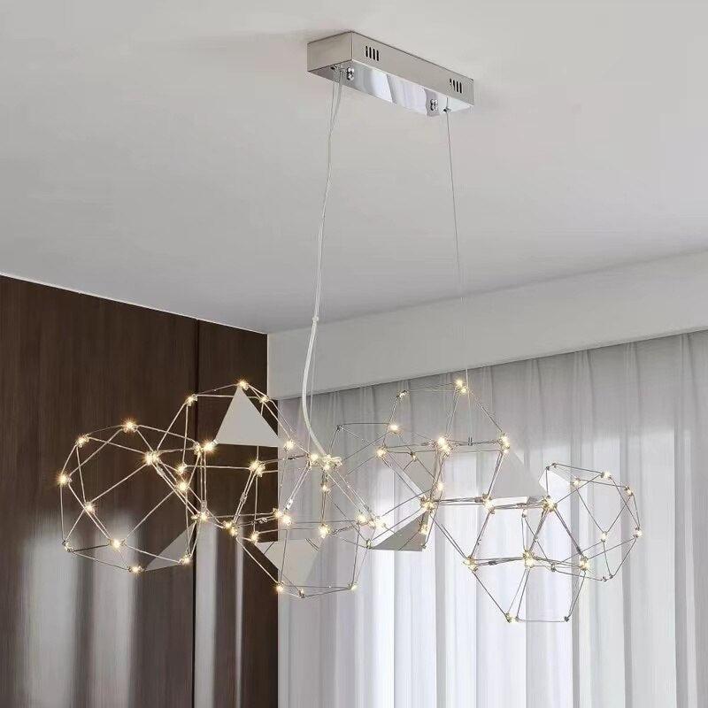 ChandeliersDecor.com-Kitchen Island-Firefly Chandelier: Mesmerizing Illumination