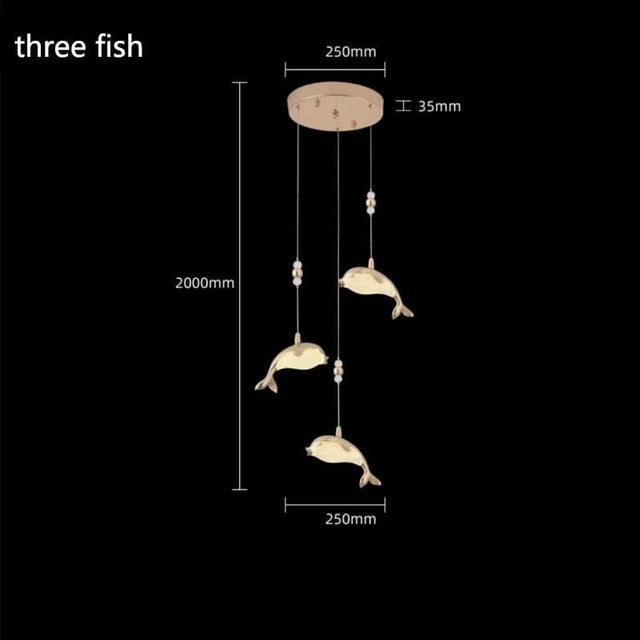Fish Pendant Chandelier Lighting: Stylish and Unique Design-ChandeliersDecor.com