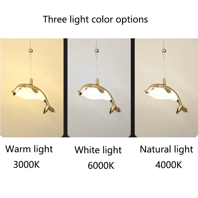 ChandeliersDecor.com-Chandeliers-Fish Pendant Chandelier Lighting: Stylish and Unique Design