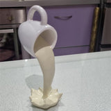 ChandeliersDecor.com-Mini Statues-Floating Coffee Cup Art Sculpture Ornament